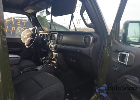 2020 Jeep Wrangler Unlimited Willys 4X4 z USA, uszkodzony, nr VIN 1C4HJXDG0LW287079